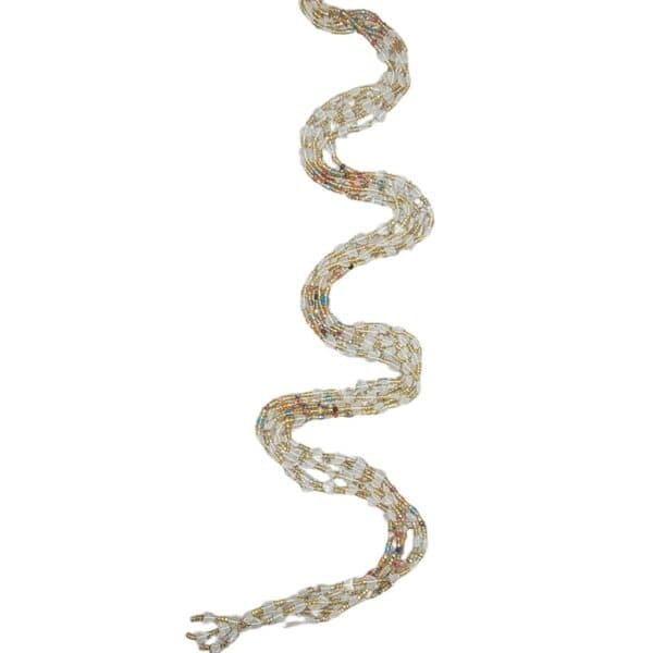 Hearts gold waist beads