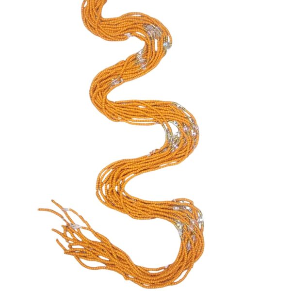 orange waist beads