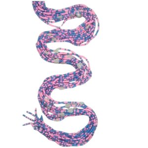 Pink torquiose waist beads