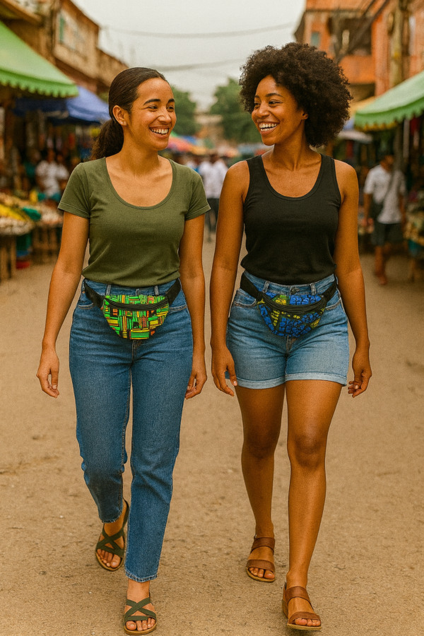 Print/Patch Cross body, Waist bags or Belt bags